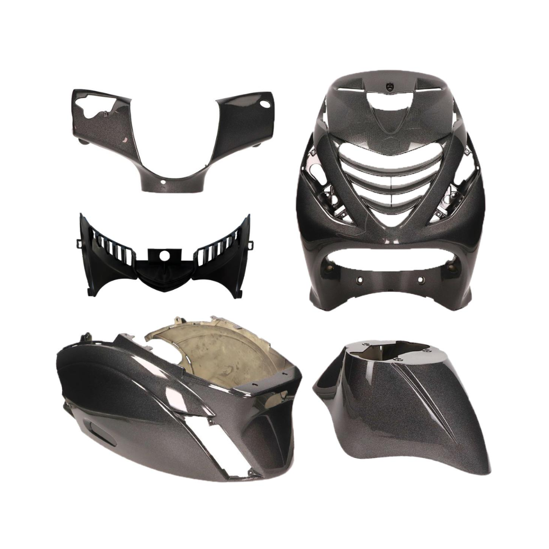 SP Body Set Zip Psychedelic Schwarz/Grau