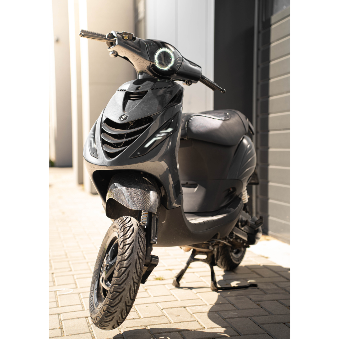 SP Kappenset Piaggio Zip Antraciet Grijs