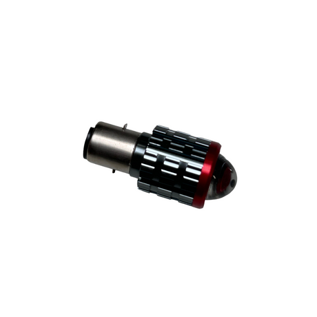 Lampada a led bianca ba20d super luminosa universale / piaggio zip