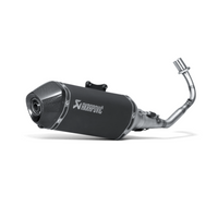 Pot d'échappement Akrapovic + coude Piaggio Zip / Vespa Sprint 4T3V IGET Euro 5