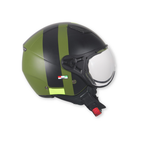 Helmet Vito Moda Mat Green/Black