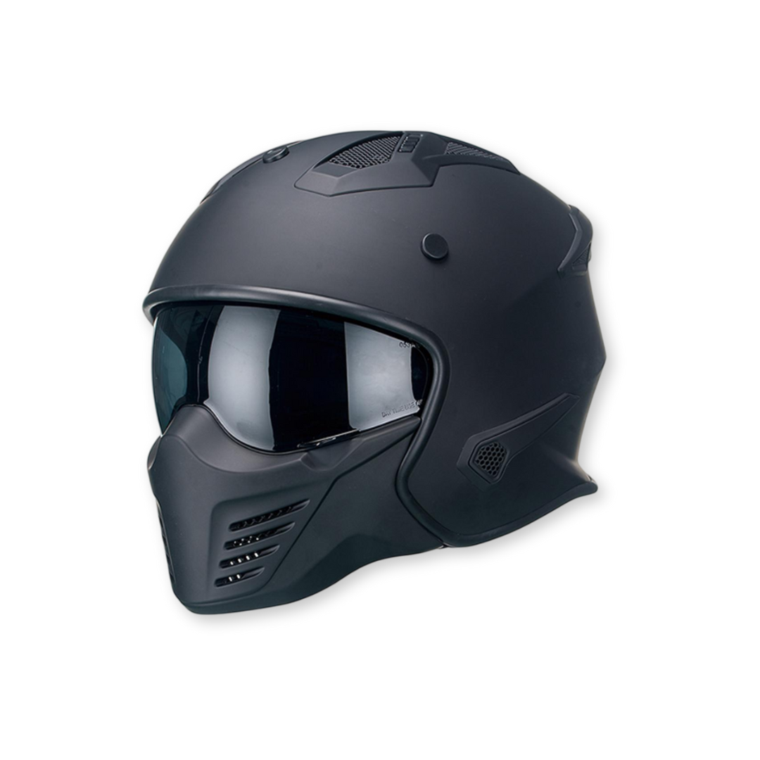 Helm Vito Bruzano Matte Schwarz