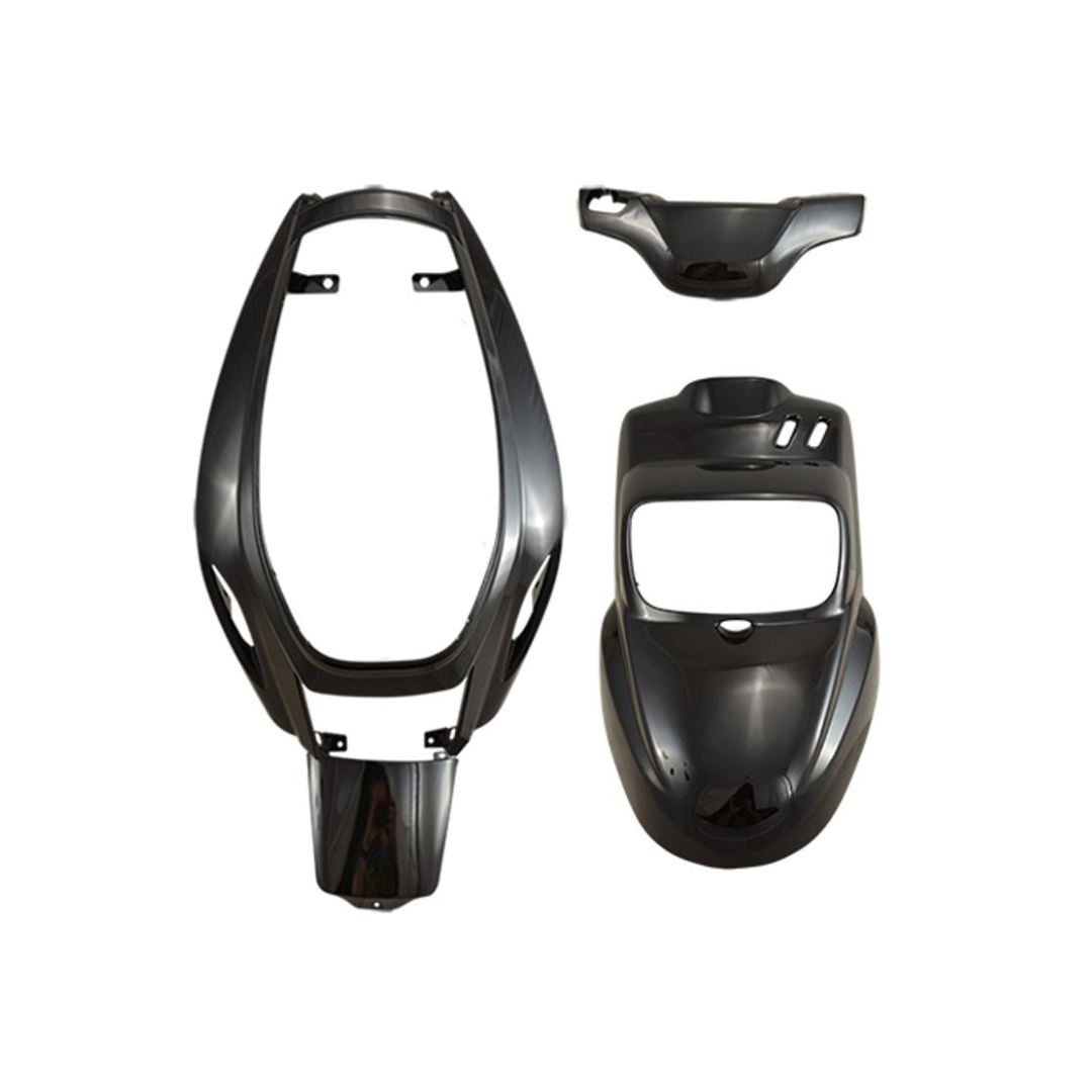 Kappenset Glans Zwart MBK Booster / Yamaha BW's