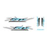 Sticker Set Piaggio Zip SP98 Original Model