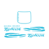 Stickerset Waves Piaggio / Gilera Typhoon