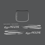 Stickerset Waves Piaggio / Gilera Typhoon