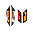 Power1 Led Zip Voor/Achter Smoke Matrix Ledjes