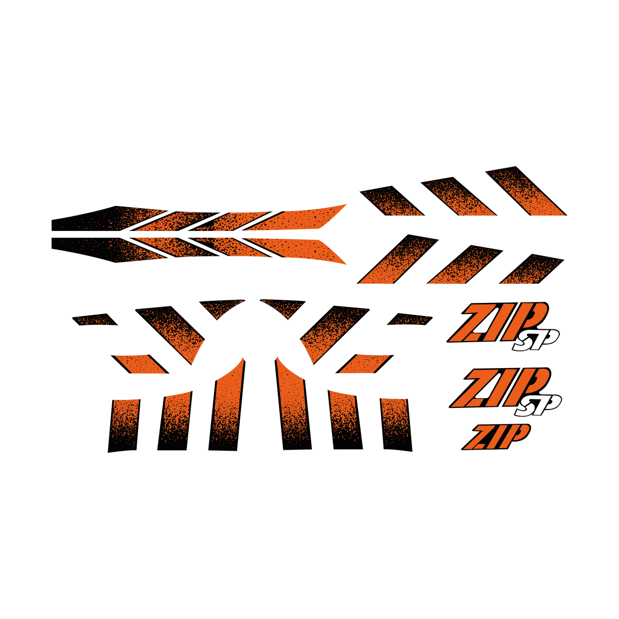 Sticker set Piaggio ZIP SP H2O