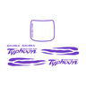Stickerset Waves Piaggio / Gilera Typhoon