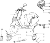 Piaggio Skipper 125 – Elektrische Apparaten2