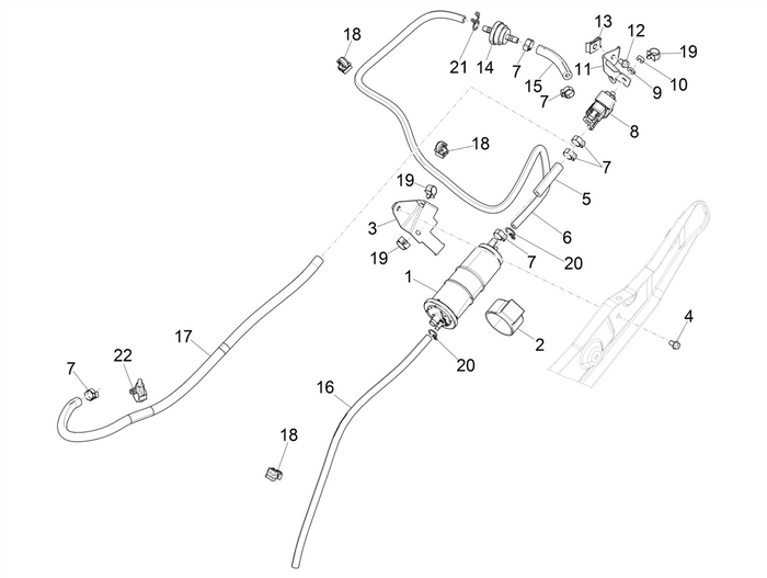 Piaggio Zip 50cc 4 Takt Euro 5 (2021-2023) – Verdampingsbescherming