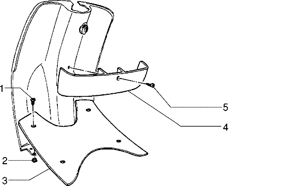 Piaggio Zip Fast Rider RST – Bagageruimte