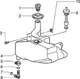 Piaggio Zip SP98 – Oil tank