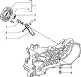 Piaggio Zip SP 98 – Brake lever
