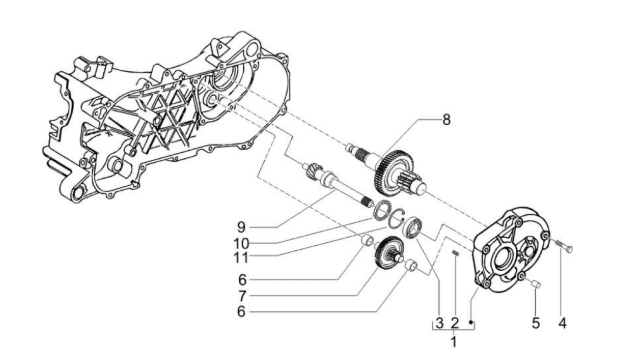 Piaggio Zip SP H2O 50cc 2 Takt 2001-2015 – Vertanding