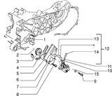 Piaggio Zip Type 1 2 – Oliepomp