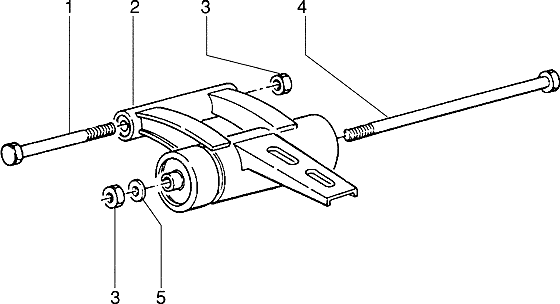 Piaggio Zip Type 3 – Zwaaiarm