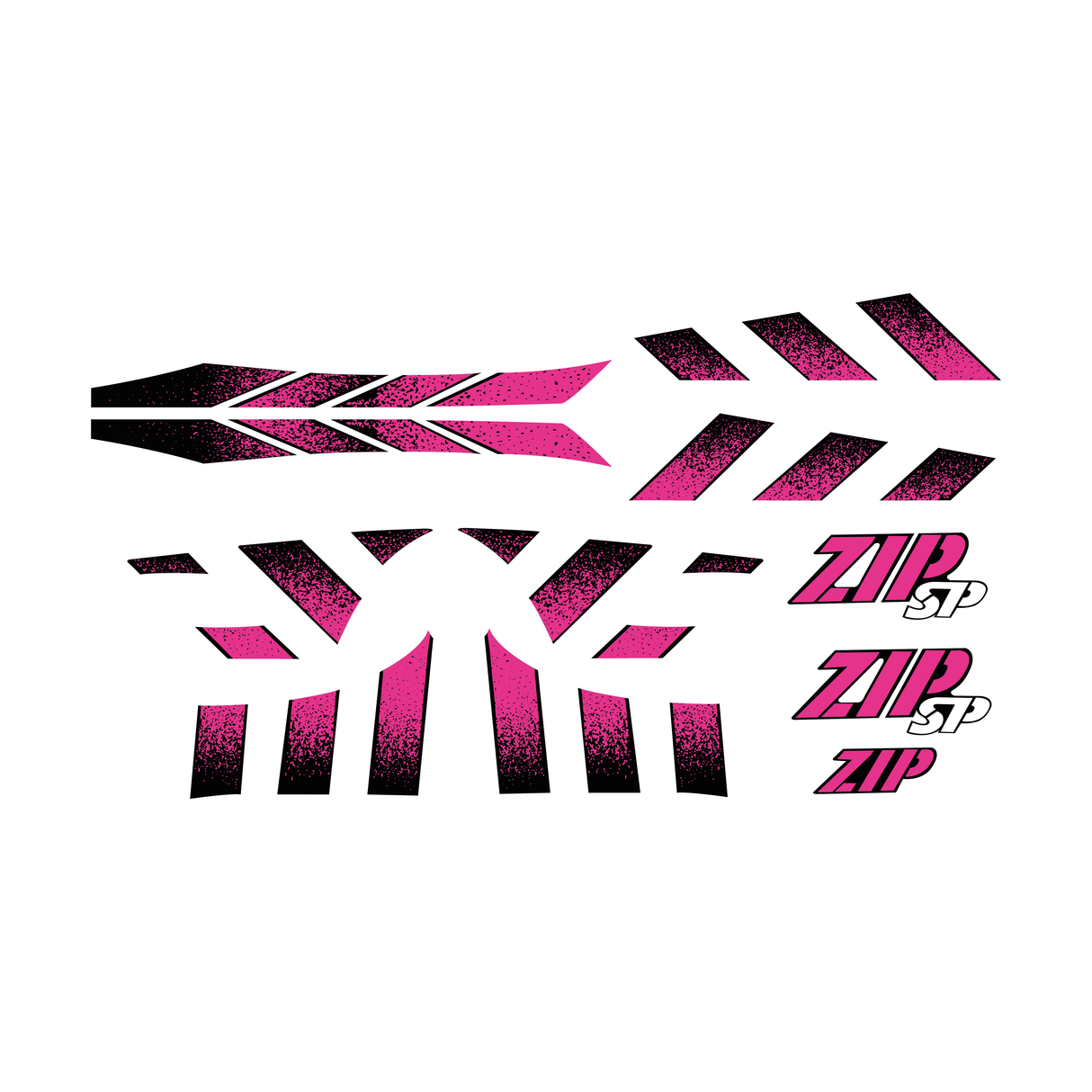 Sticker set Piaggio ZIP SP H2O