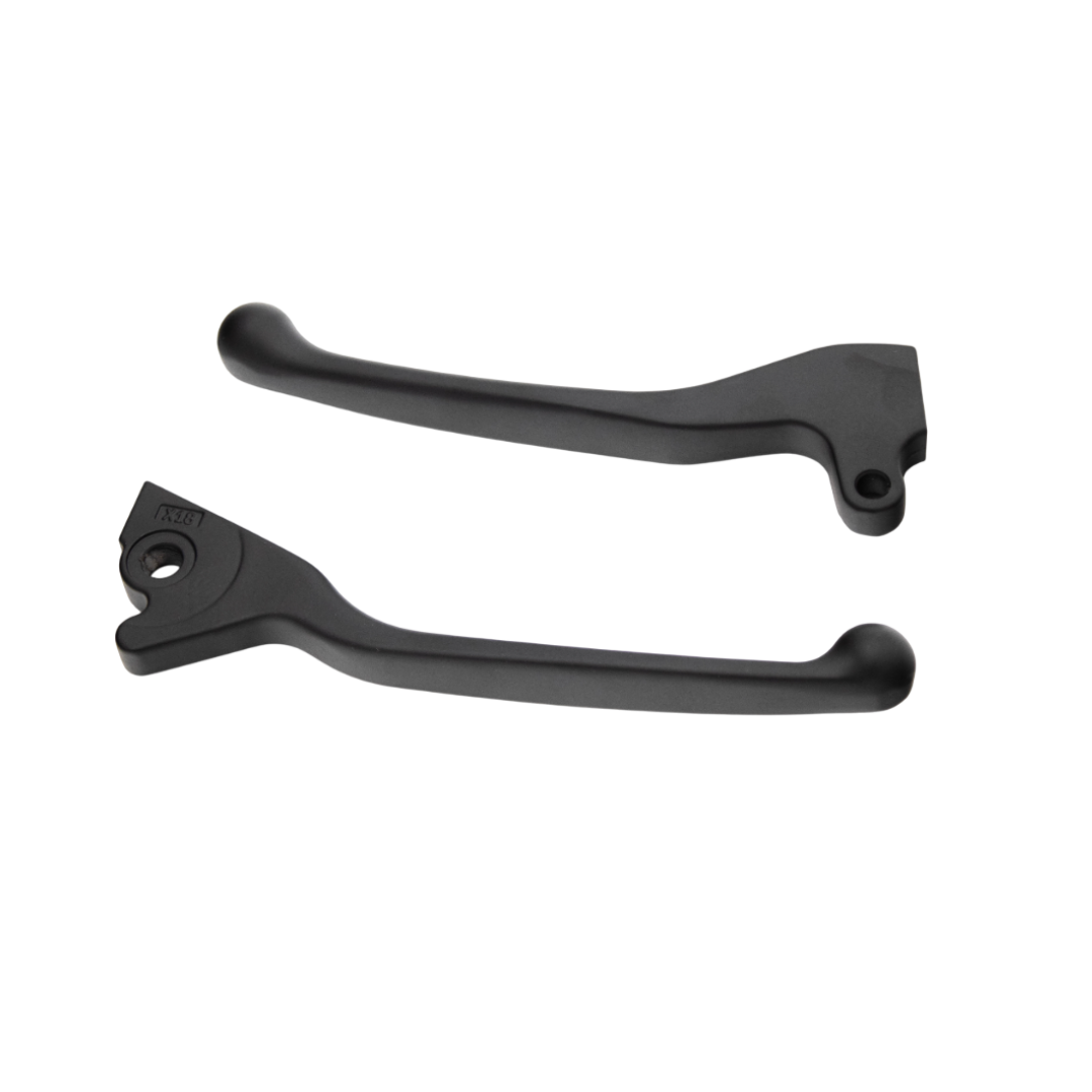REM Hands Short Matte Black Piaggio Zip