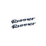 3D Sticker Runner 2 Stuks