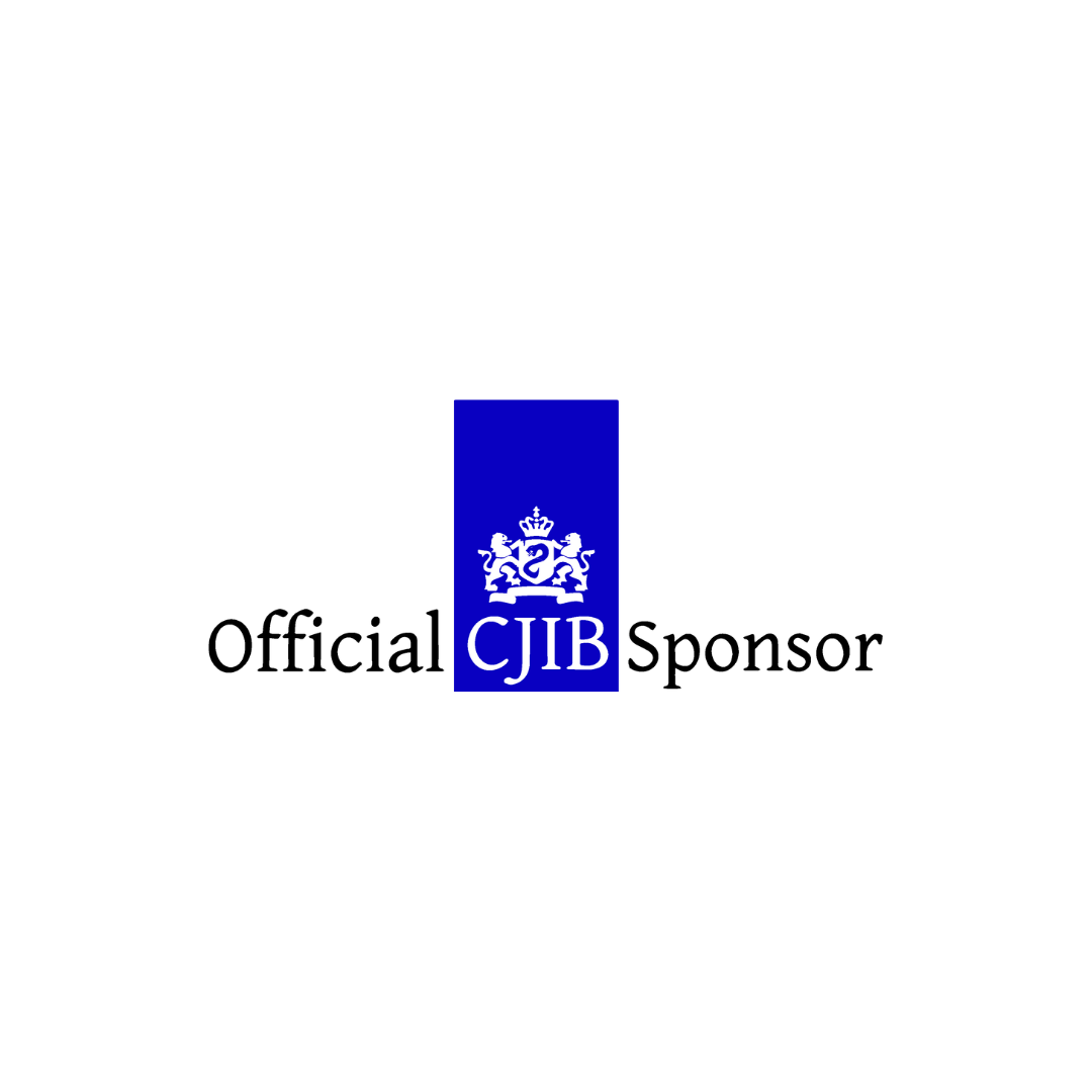 Sticker Official CJIB Sponsor - 19x8,2CM