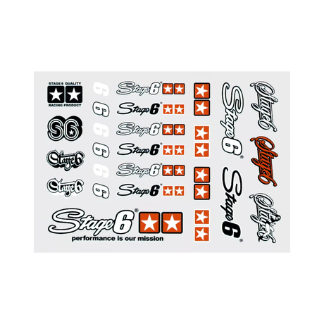 Stickervel Stage6 26-Delig