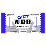 Voucher regalo di parti fresche