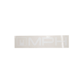 Sticker mph black / white