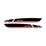 Set di adesivi Striping Vespa Sprint