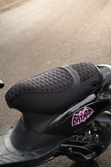 Fenom Saddle Cover Alcantara Look Pink Piaggio Zip