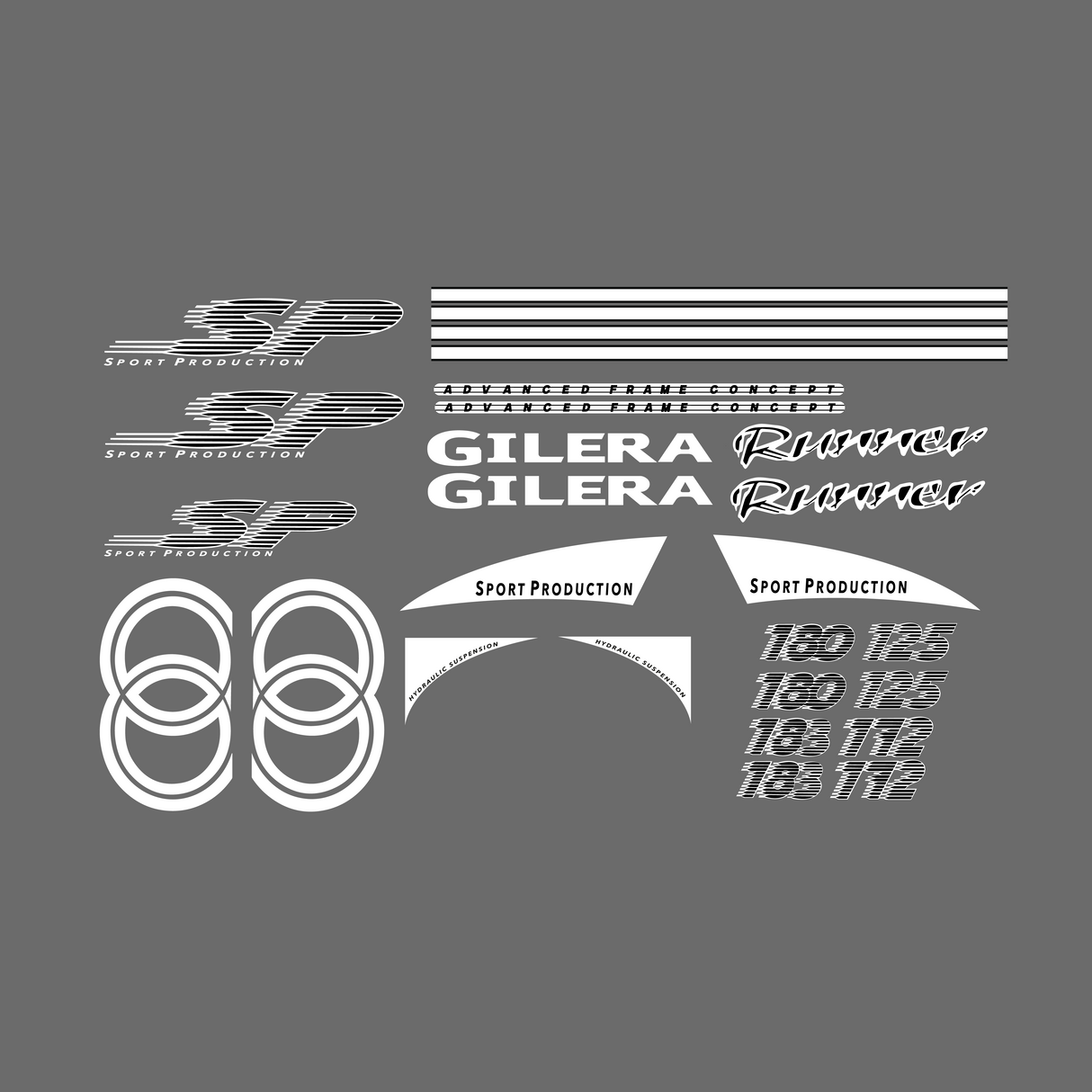 SET SEGGIO SET GILERA RUNNER 125-180CC 2 SPI