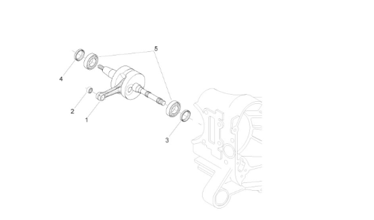 Piaggio Zip 50cc 2 Takt 2000-2016 – Krukas