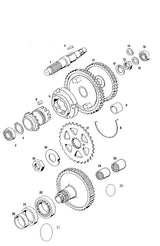Tomos A35 – Transmission Tomos Standard 2 Stroke