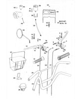 Tomos A35 – Steering parts Counter Headlight Tomos