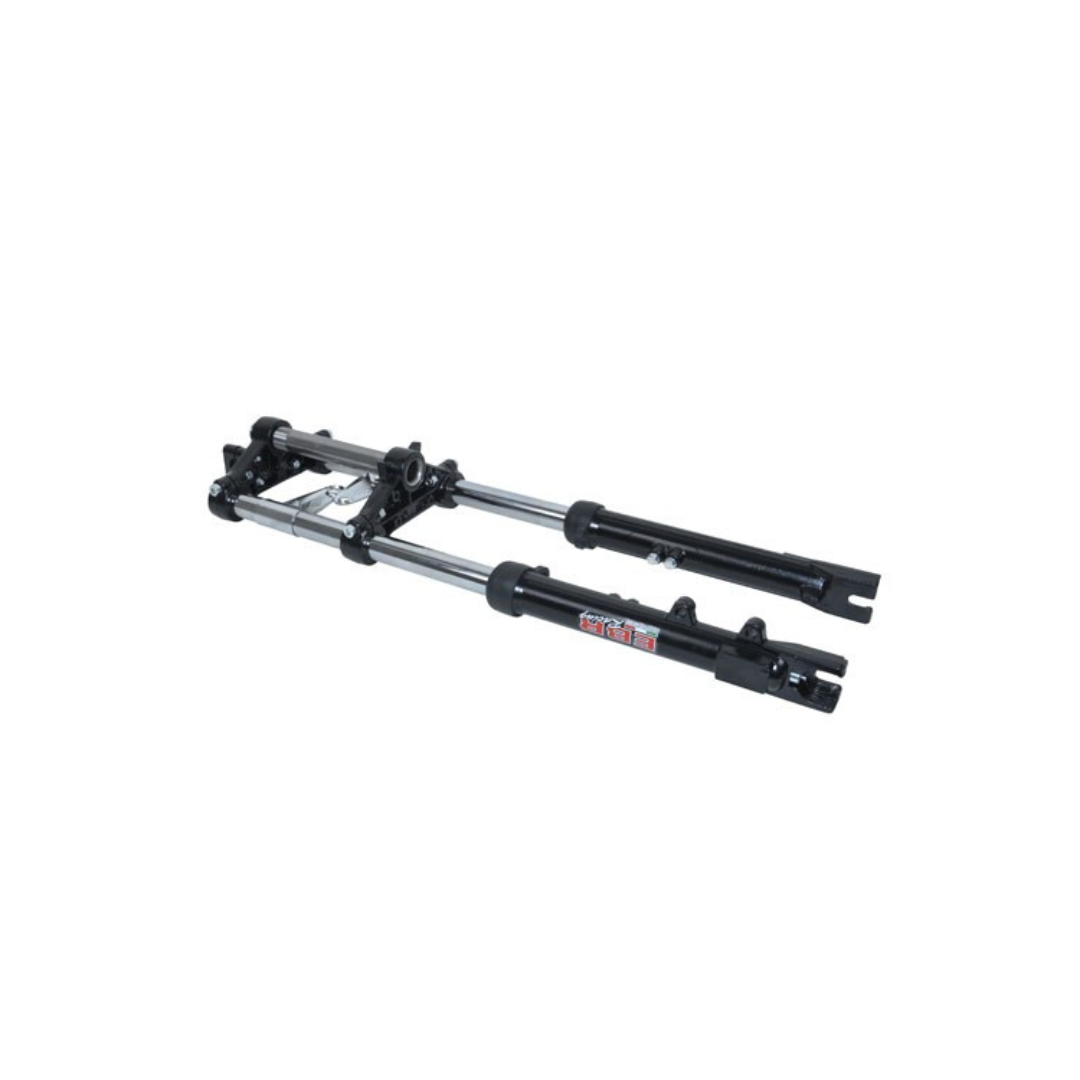 Vordergabel EBR Aluminium hydraulisch kurz komplett schwarz passend für Maxi 445