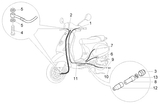 Vespa LX 50 2T – Câble Bowden Conduite de frein