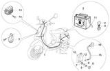 Vespa LX 50 2T – Équipement électrique2