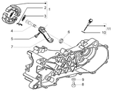 Vespa LX 50 2T – Levier de frein