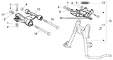 Vespa LX 50 2T – Bras oscillant standard