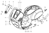 Vespa LX 50 4T – Châssis de carrosserie