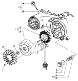 Vespa LX 50 4T – Allumage Volant Dynamo