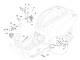 Vespa Sprint 50 25 kmh E5 2020 – Spanningsregelaar Cdi Bobine