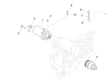 Vespa Sprint 50 25 kmh E5 2020 – Startmotor Elektrische Starter