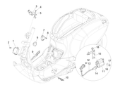 Vespa Sprint 50 2T NOABS E2 2014-2017 – Spanningsregelaar Cdi Bobine