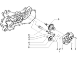 Vespa Sprint 50 2T NOABS E2 2014-2017 – Versnellingsbak