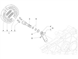 Vespa Sprint 50 4T 2V 25 kmh NOABS E2 2014-2017 – Achterrem Remschoensets