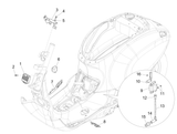 Vespa Sprint 50 4T 2V 25 kmh NOABS E2 2014-2017 – Spanningsregelaar Cdi Bobine