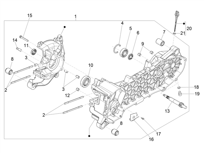 Vespa Sprint 50 4T 3V 25 kmh E4 2017-2020 – Carter