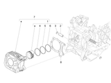 Vespa Sprint 50 4T 3V 25 kmh E4 2017-2020 – Cilinder Zuiger Zuigerpen Delen