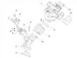 Vespa Sprint 50 4T 3V 25 kmh E4 2017-2020 – Gasklephuis Injector Inlaatspruitstuk